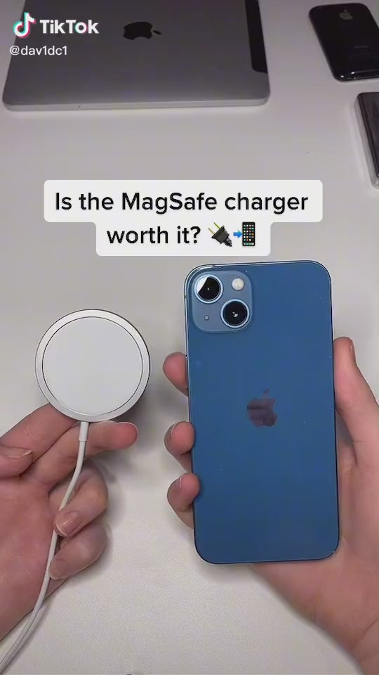 VYROX Chargeur Sans Fil MagSafe – Recharge Rapide iPhone 12 au 16 & AirPods